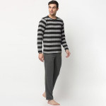 Men Striped Night suit